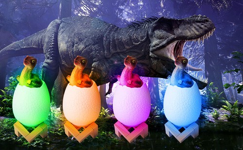 Ultra led dinosaur night - led,