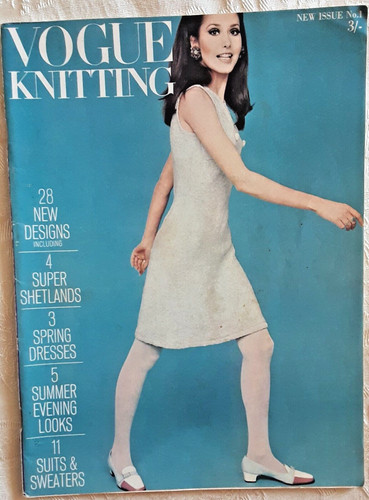 Vintage vogue knitting book - vintage,