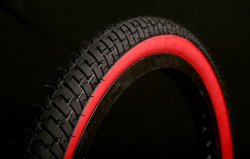 Coloured street bmx tyres - bmx,