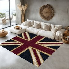 Union Jack Area Rug UK Flag