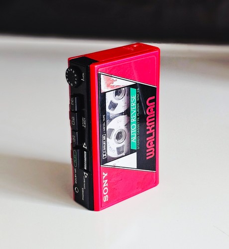 Rare retro red sony - rare,