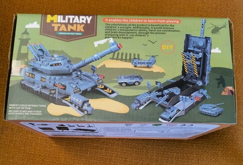 Army military tank toy - army, car