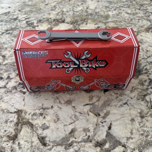 American chopper tool bike tin - american,