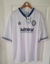 LEEDS UNITED FC ADMIRAL SCORE DRAW RETRO 1992 ADMIRAL SPORTSWEAR  BNWT   XXL 50'
