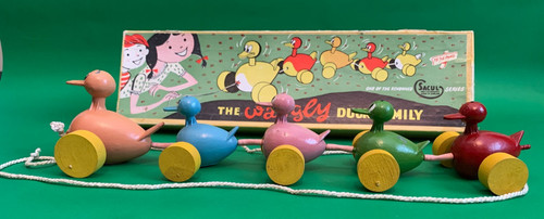 Vintage the waggly duck - waggly, family
