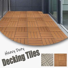 Interlocking decking tiles - interlocking, top