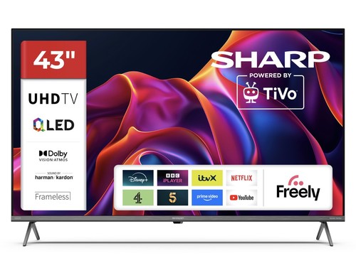 Sharp 43gm6245k 4k - sharp, 43”
