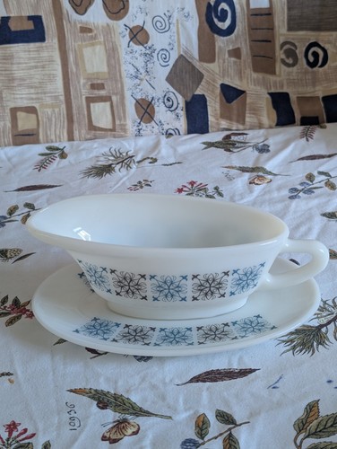 Vintage jaj pyrex gravy boat - vintage,