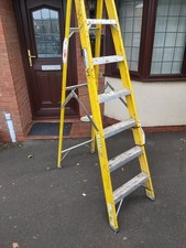 Fibreglass 8-Tread Step Ladder