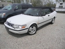 SAAB 900 / 9-3 WHITE N/S LEFT WING / FENDER 1995 - 2002