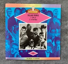 VILLAGE PEOPLE - Y.M.C.A  /  IN THE NAVY OLD GOLD PIC SLEEVE Play Graded EX