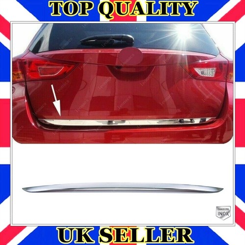 Chrome rear trunk lower trim - chrome,