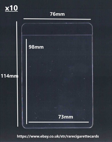 Regular size card savers - savers,
