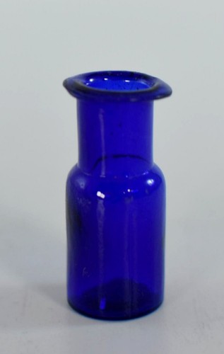 Vintage cobalt blue glass - cobalt,