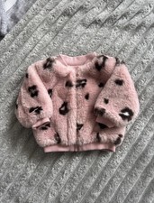 Baby Girls Pink Leopard Print