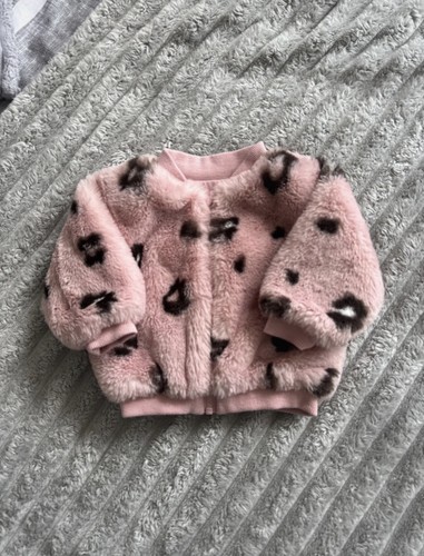 Baby girls pink leopard print - girls,