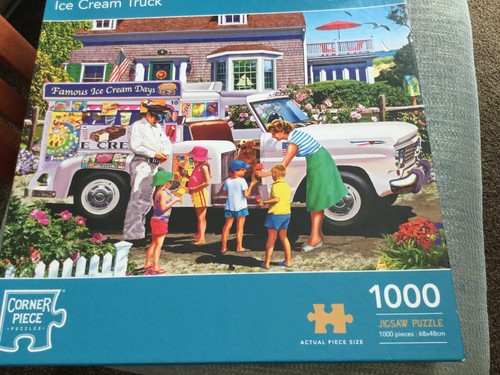 Corner piece 1000 - 1000, jigsaw