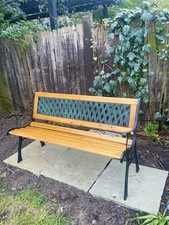 A Lovely Wooden Garden Bench