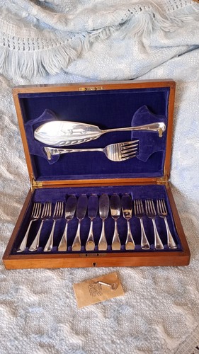 Boxed set silver plated - set, of