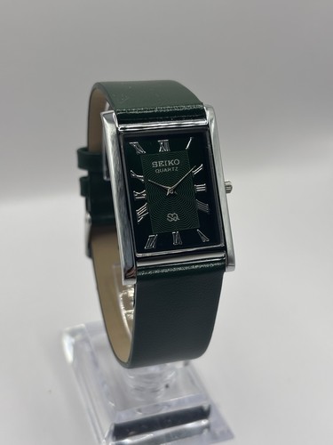 Seiko vintage tank green - sq,