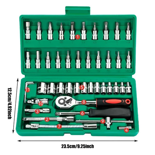 46pcs mechanic tool kit - 46pcs,