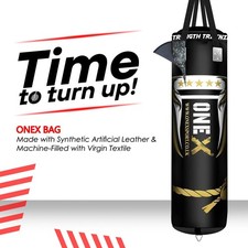 Punch Bag Unfilled 5ft Boxing Bag Kickboxing MMA Martial Arts Training Equipment