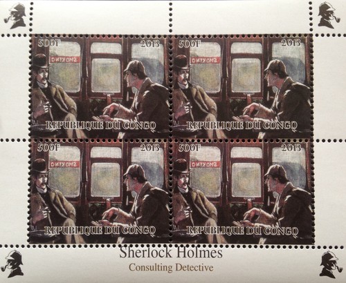 Sherlock holmes 2013 - 2013, stamp