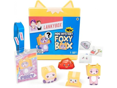 Lankybox mini foxy mystery box - foxy,