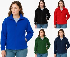 Womens Fleece Jacket Full Zip