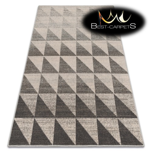 Natural wool agnella rugs - natural,
