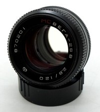MC Vega-28 Vega-28V  2.8/120 lens Medium format Kiev-88 Salut-C Screw Mount EXC