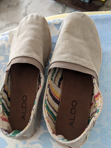 Aldo men beige - canvas, shoes