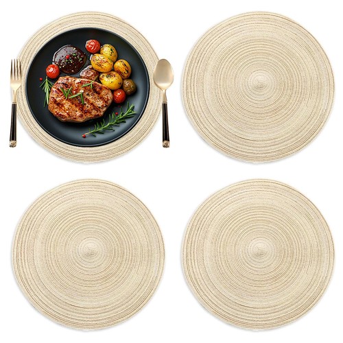 Pcs round braided woven - 4,