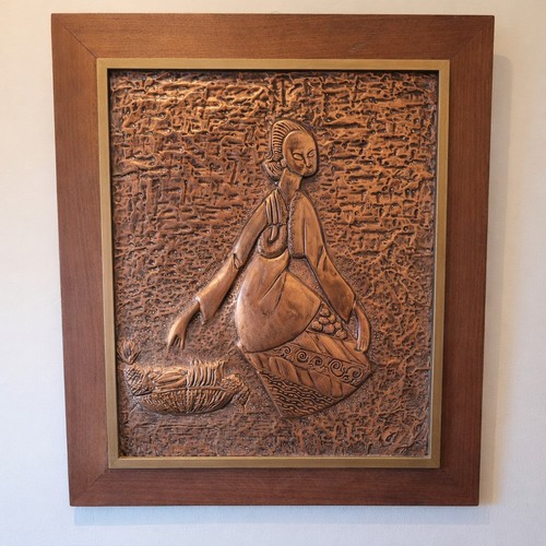 Vintage 1960s copper repoussé - 1960s,