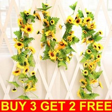 8ft Fake Artificial Sunflower