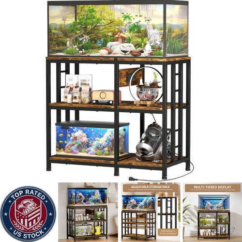 Adjustable tier aquarium - adjustable,