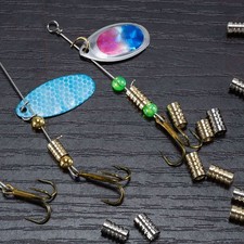 10PCS Spinner Lure Bodies Flying Lures Inline Spinner bait Making DIY Brass  1g