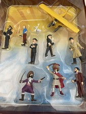 The Adventures of Tintin 10 Figure Handpainted Collector Set Plastoy 2011