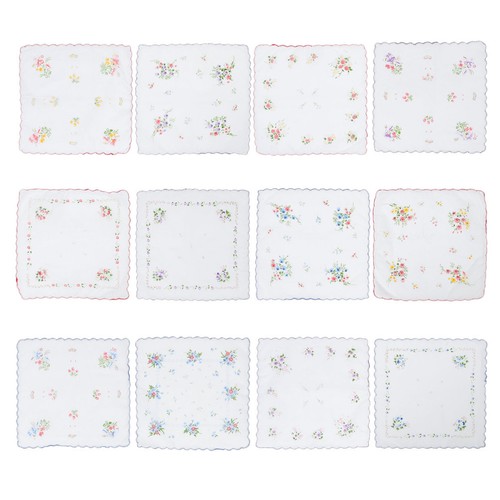 Pcs printed handkerchief - 12,
