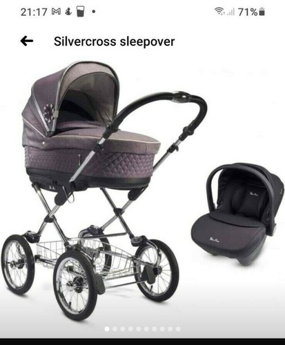 Silver cross sleepover - silver,