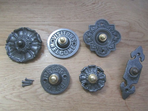 Door bell push button cast - door,