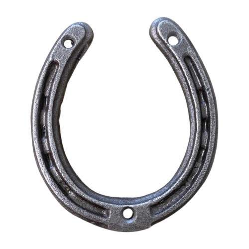 Decorative cast iron horseshoe - cast,