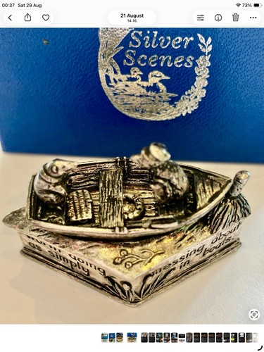 Silver scenes ratty mole - silver,