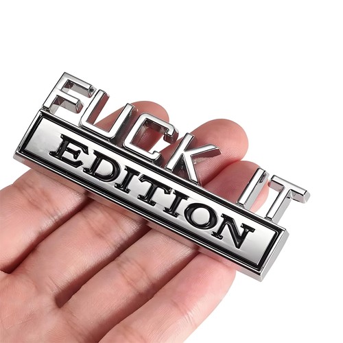 Chrome fuck edition logo - chrome,