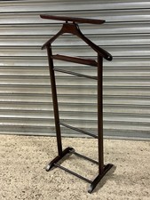 Vintage Gentleman’s Valet Stand / Suit Butler – Mid-Century / Trouser Rack