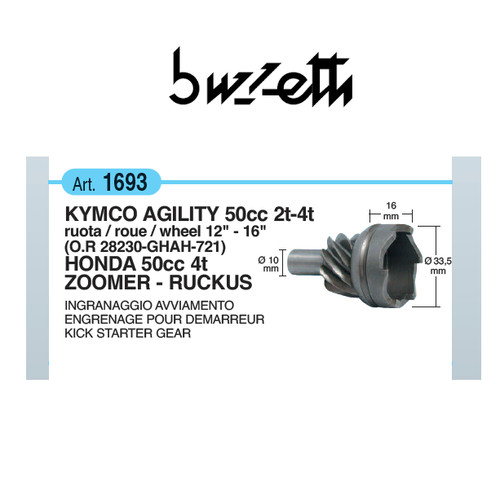 Zoomer ruckus starter - -,