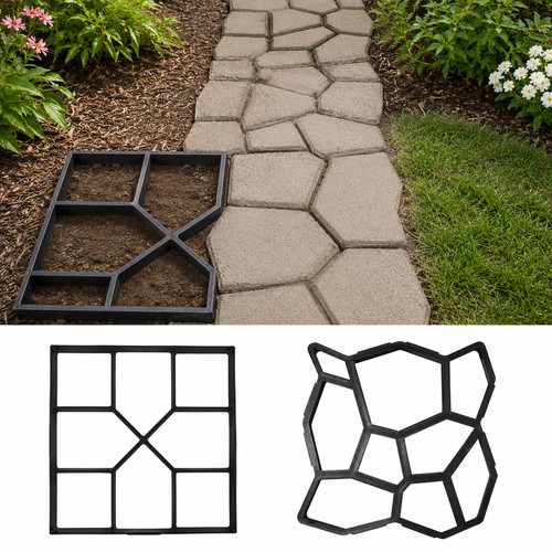 Garden paving pavement mold - garden,