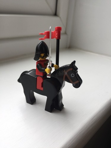 Lego castle knight on - knight, horse