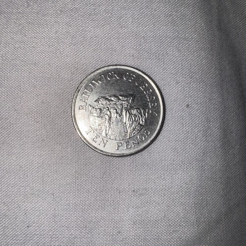 1992 bailiwick jersey 10p - of,