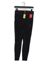 Spanx Women's Leggings UK 8 Black Cotton